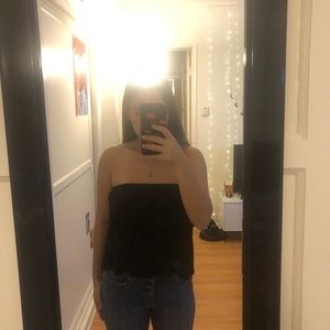 Topshop off the Shoulder Top